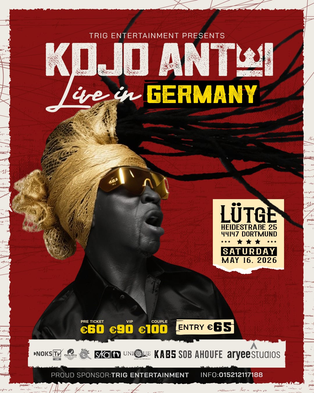 Kojo Antwi Live in Germany