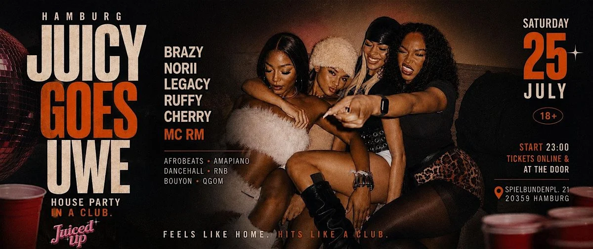 JUICY GOES UWE HAMBURG | House Party in a Club